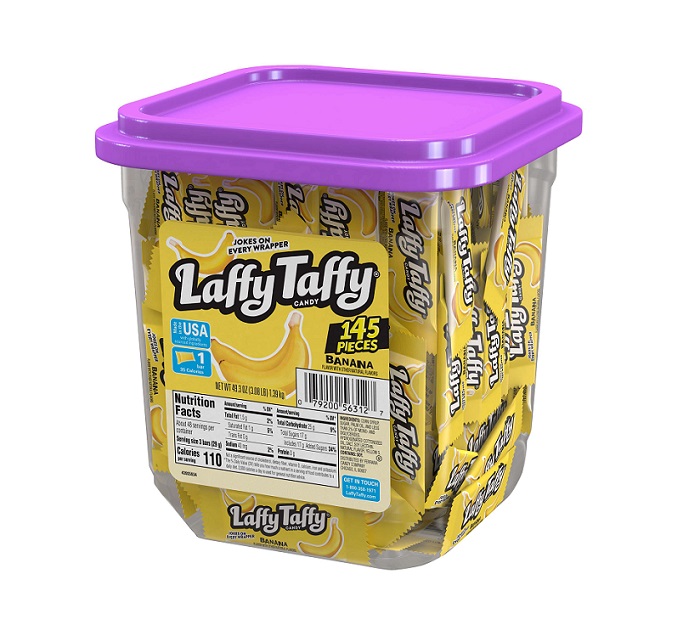 Laffy taffy banana jar 145ct