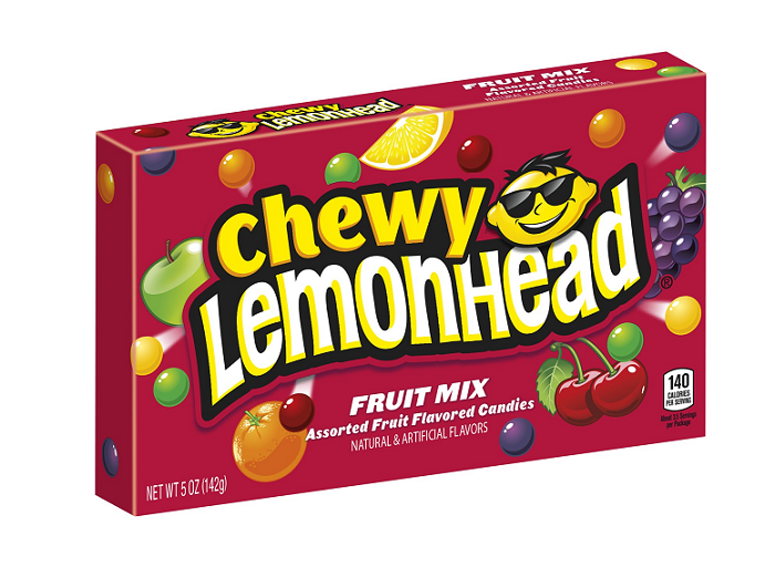 Chewy lemonhead fruit mix thtr bx 5oz
