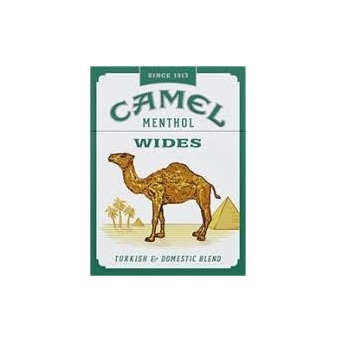 Camel wide menthol box