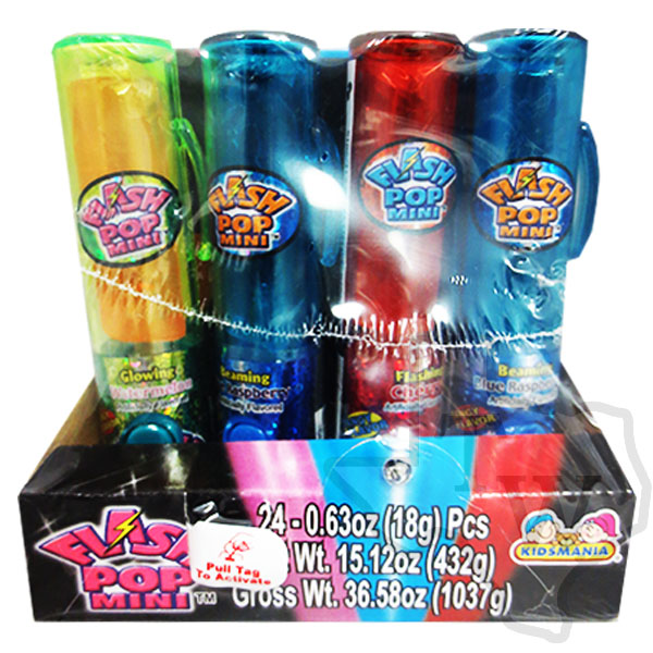 FLASH POP MINI 24CT - Fancy Candy - Candy, Mints & Gums - Texas Wholesale