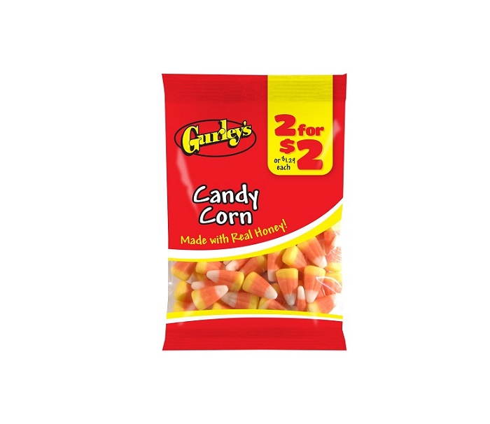 Gurley`s candy corn 2/$2 12ct 3oz
