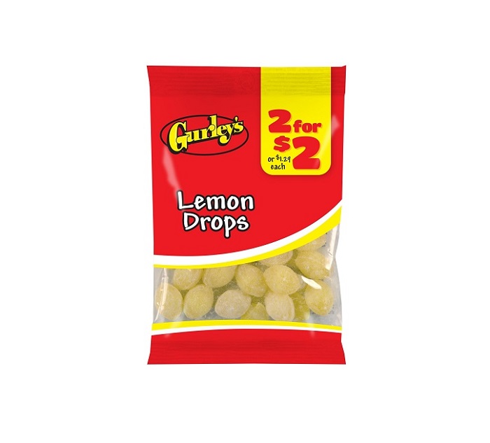 Gurley`s lemon drops 2/$2 12ct 3.5oz