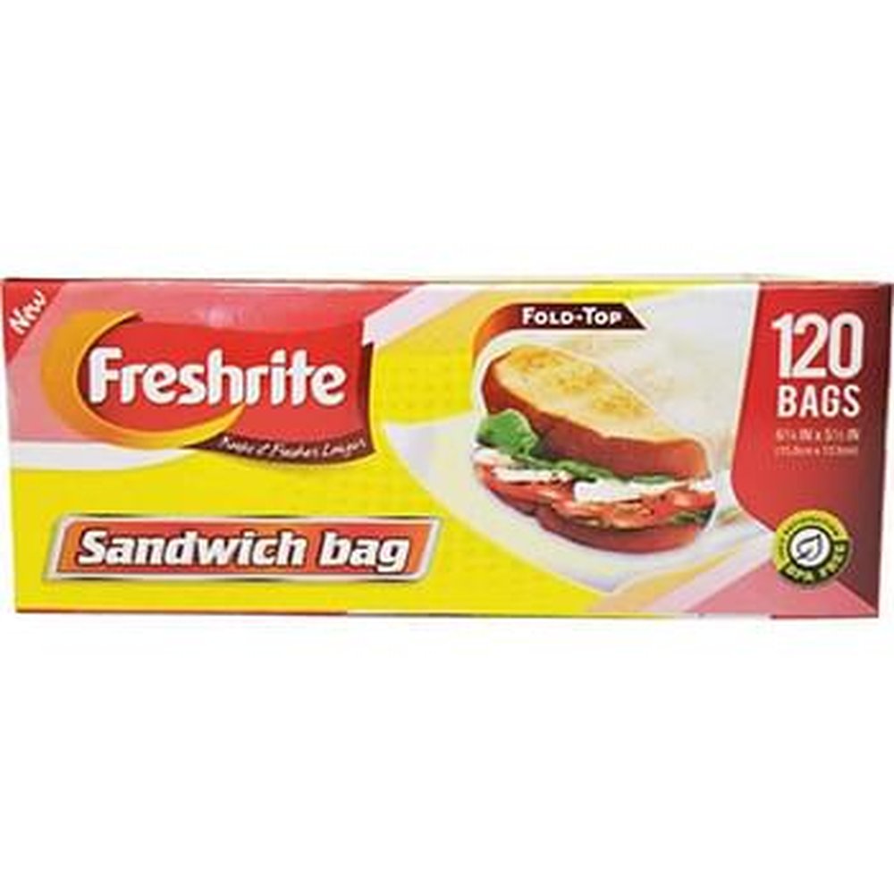 Freshrite sandwich bags 120ct