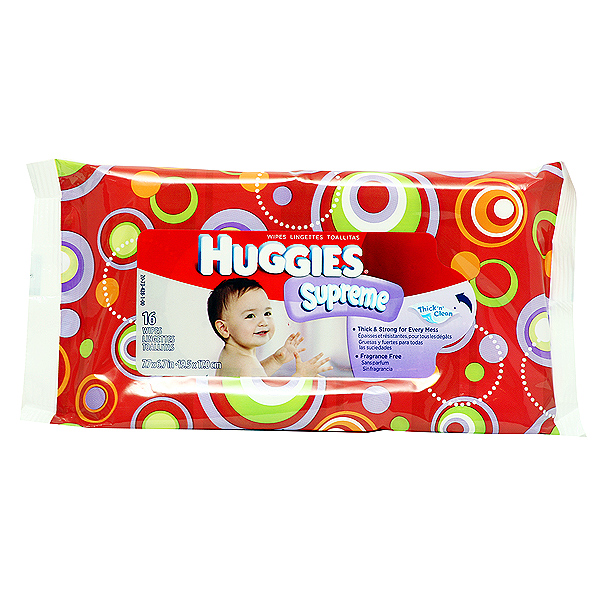 HUGGIES SUPREME BABY WIPES 16ct - Family & Baby Products ...