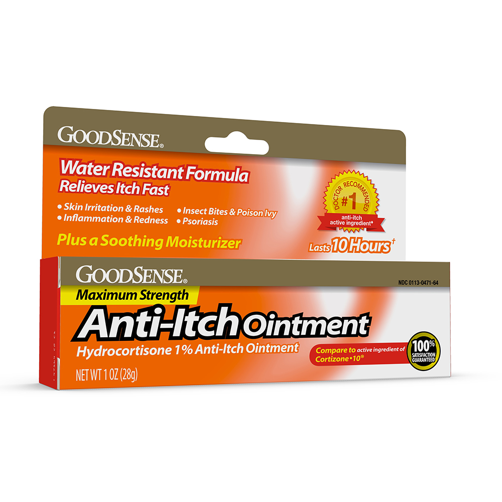 Goodsense hydrocortisone 1% anti-itch ointment 1oz