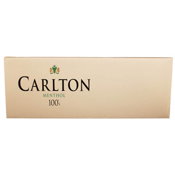 Carlton menthol100 box