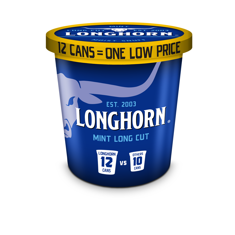 Longhorn lc mint tub 14.4oz