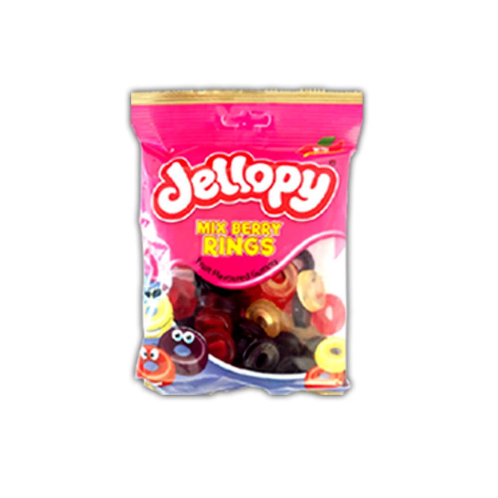 Jellopy mix berry rings 6oz