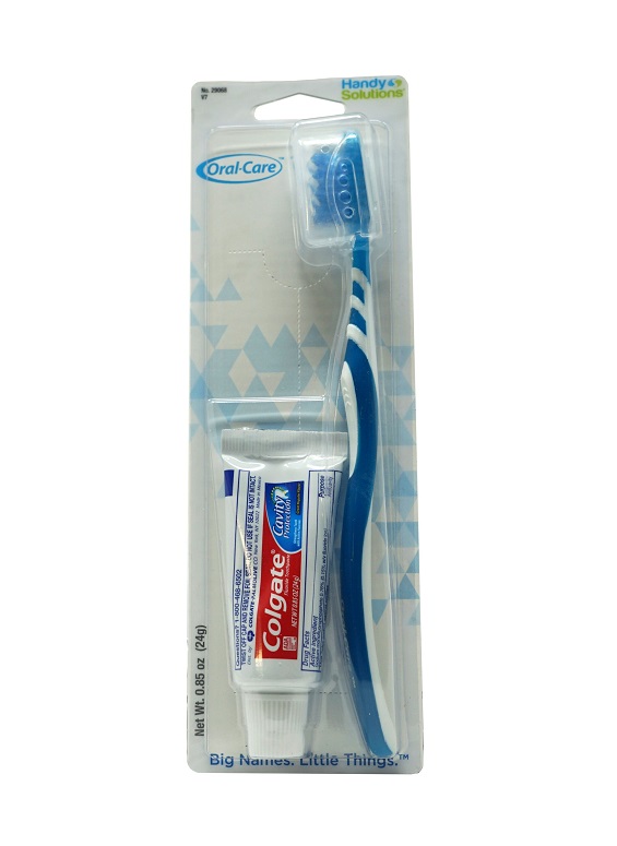 Colgate travel toothpaste brush kit