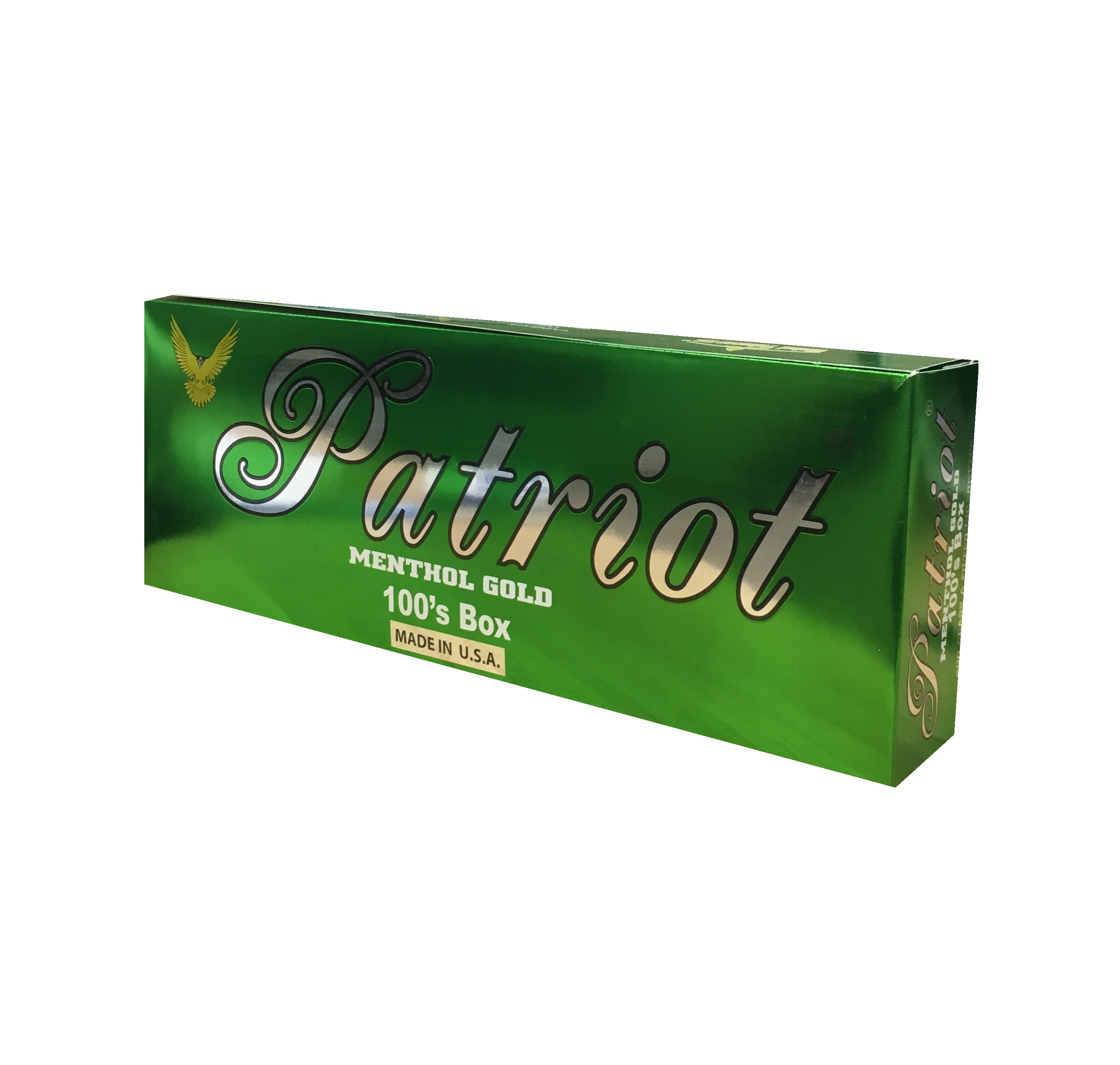 Patriot menthol gold 100 box