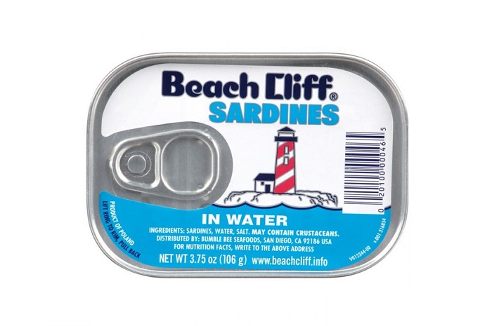 Beach cliff sardines original 3.75oz