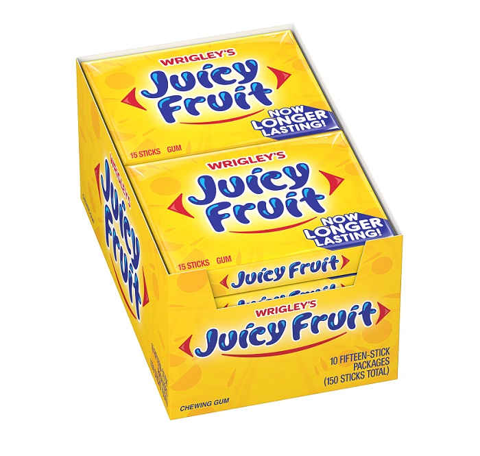 Juicy fruit slim pack 10ct