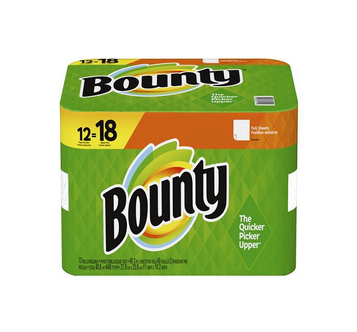 Bounty paper towel roll