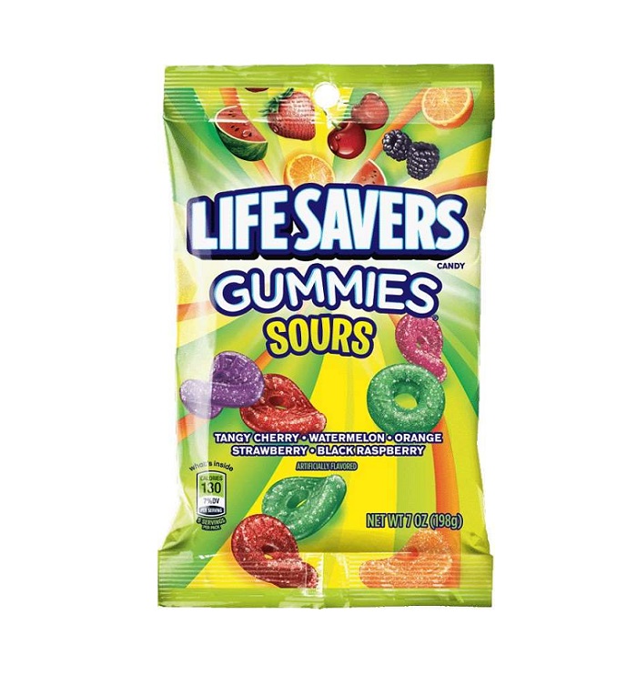 Life savers sour gummies h/b 7oz