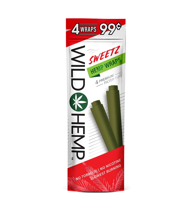 Wild hemp sweetz wraps 4/.99 20/4ct