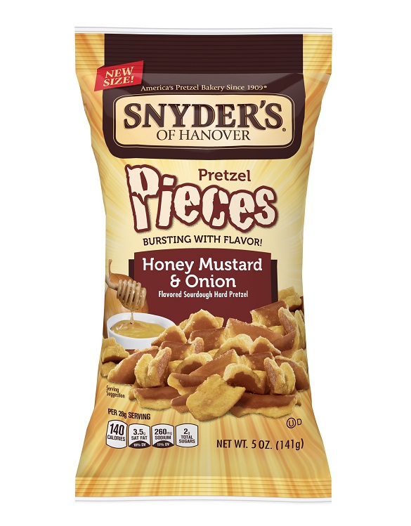 SNYDER PRZTL PCS HONEY MUSTARD & ONION 5OZ - Chips - Snacks - Texas ...