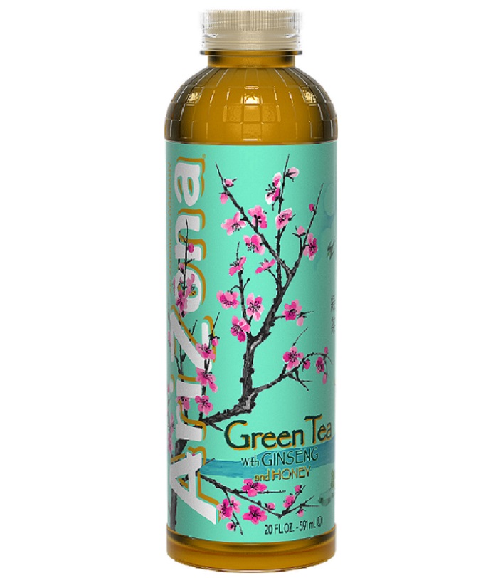 Arizona green tea pet bottles 24ct 20oz
