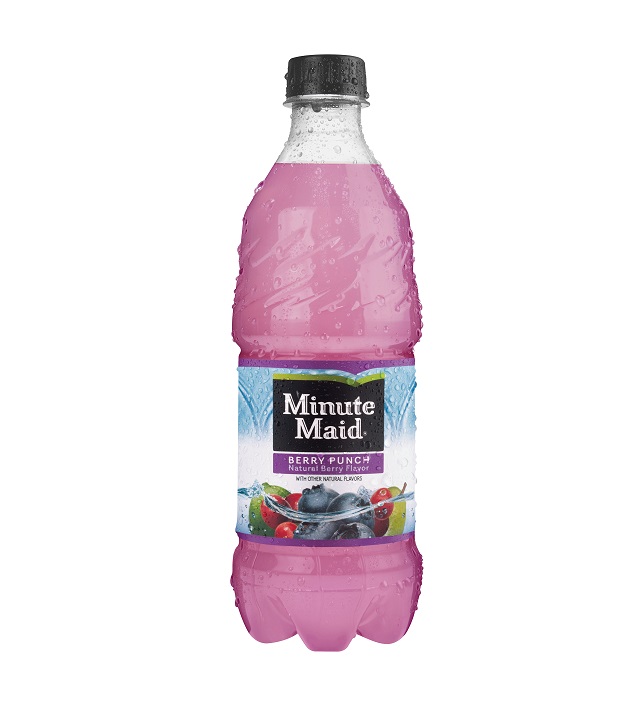Minute maid berry punch 24ct 20oz