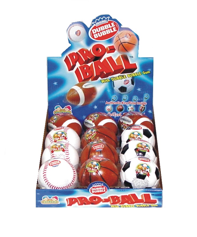 Dubble bubble pro ball gumball 12ct