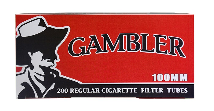 Gambler reg 100mm tubes 5/200ct