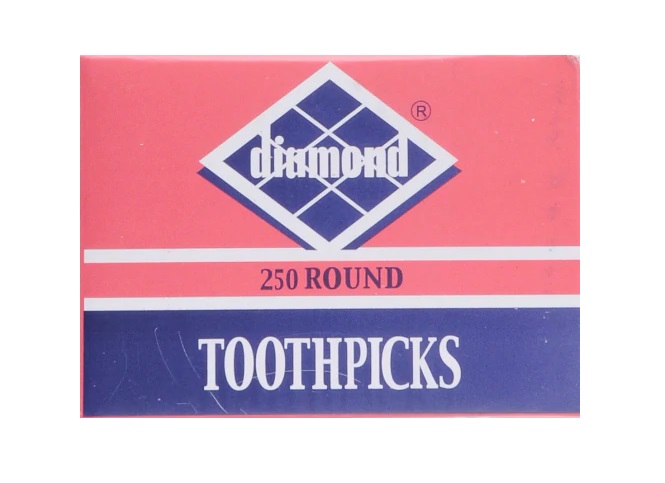 Diamond tooth pick 250ct