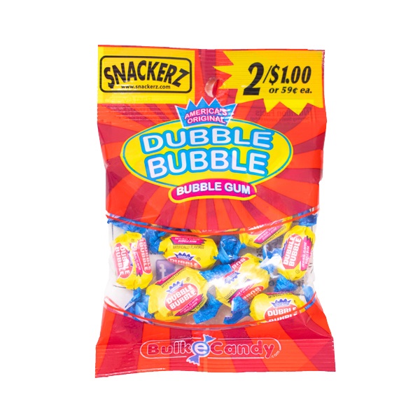 Snackerz 2/$1 double bubble