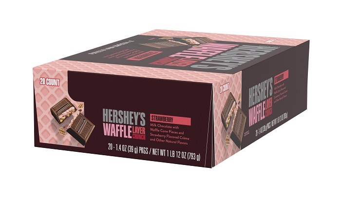 Hershey strawberry crunch waffle layer 20ct