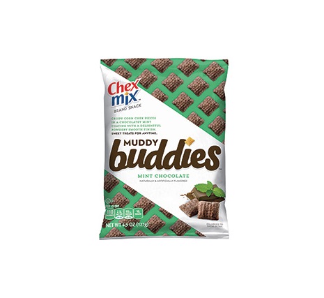 Chex mix mint chocolate muddy buddies 4.5oz