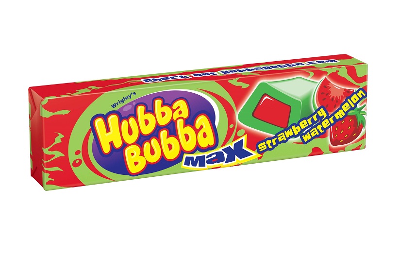 Hubba bubba max strawberry watermelon 18ct