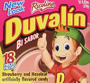 Duvalin strawberry hazelnut 18ct