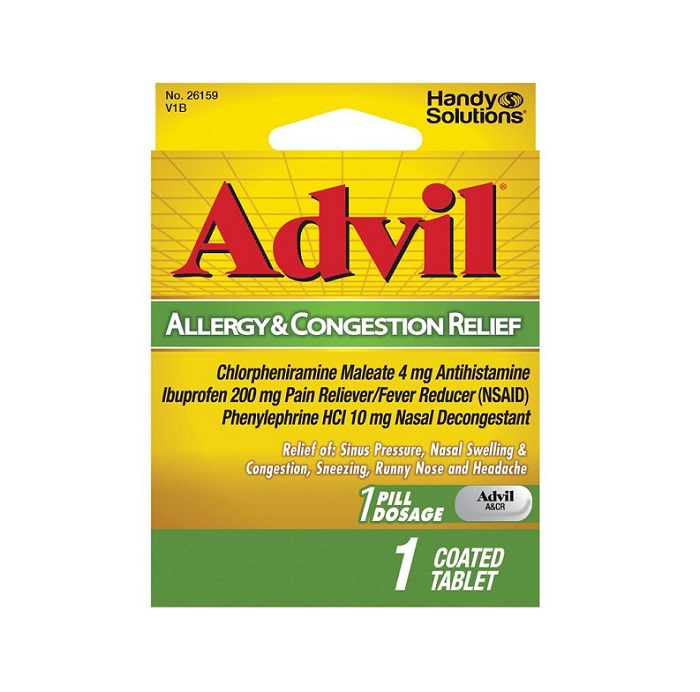 Advil allergy s/d blstr 6ct