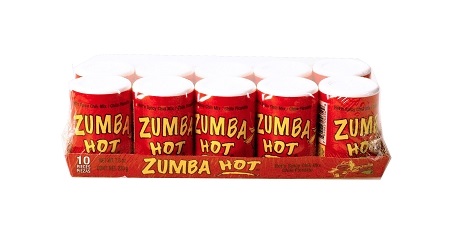 Zumba hot n spicy mix 10ct