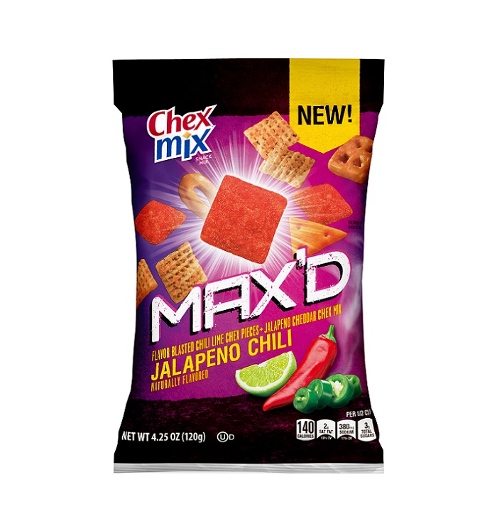 Chex mix jalapeno chilii max`d 4.25oz