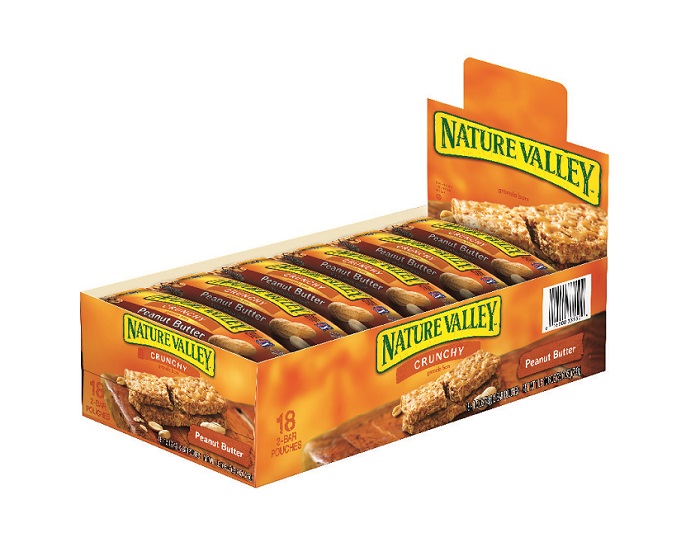 Nature valley peanut butter 18ct