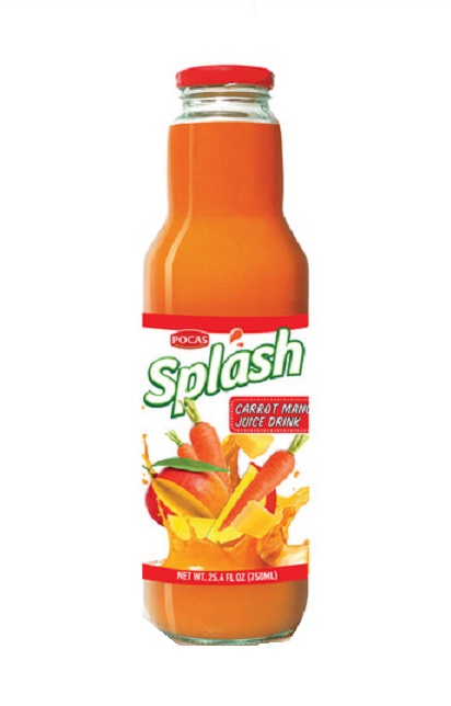 Poca splash carrot mango 8ct 25.4oz