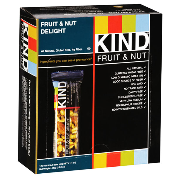 Kind fruit & nut delght 12ct