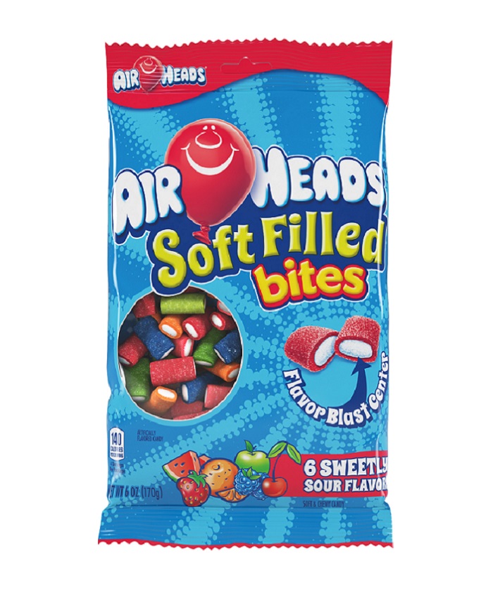 Air heads soft filled bites h/b 6oz