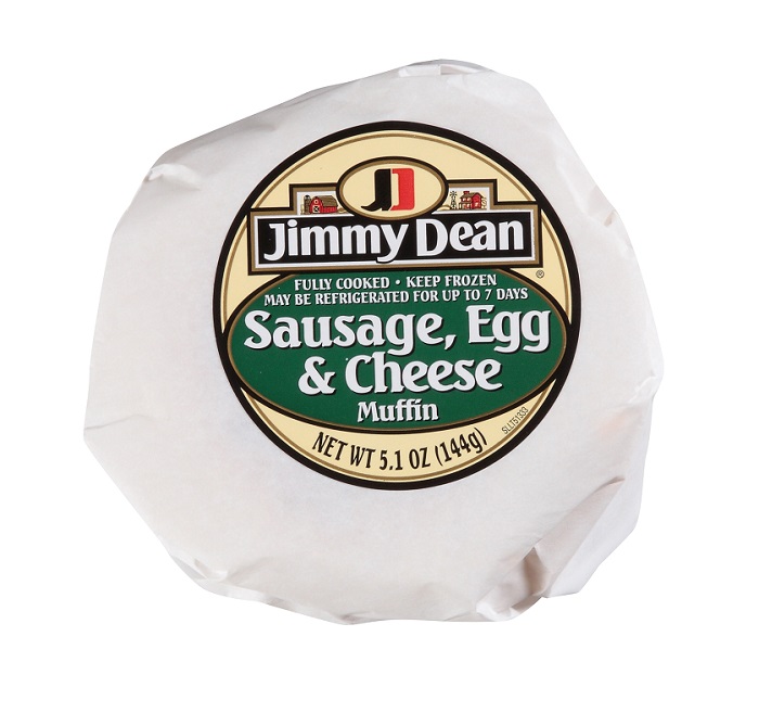 Jimmy dean sausage egg & cheese muffin 5.1oz