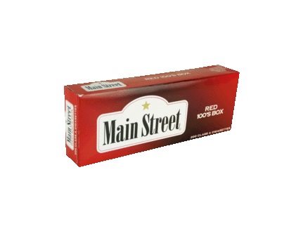 Main street red 100 box
