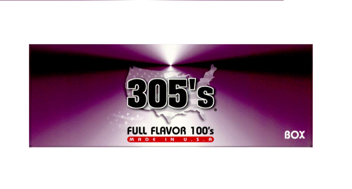 305 full flavor 100 box