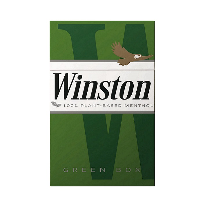 Winston menthol green box
