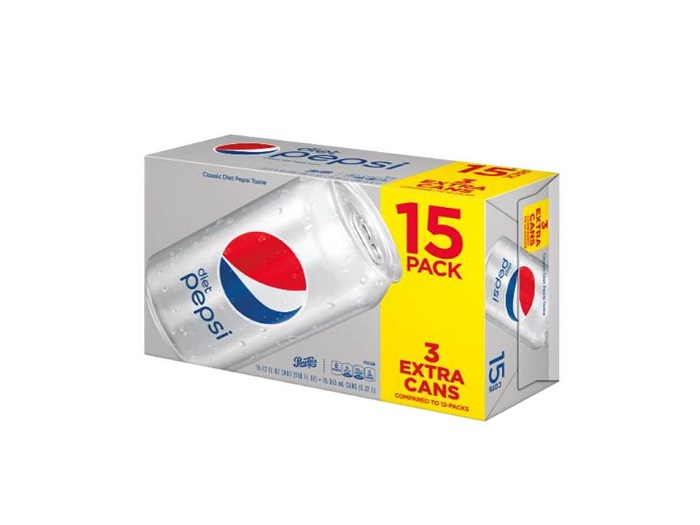 Pepsi diet 15ct 12oz