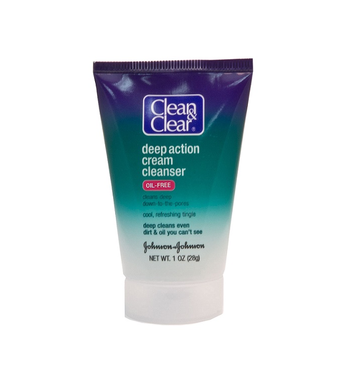 Clean & clear oil free facial cleanser 1oz