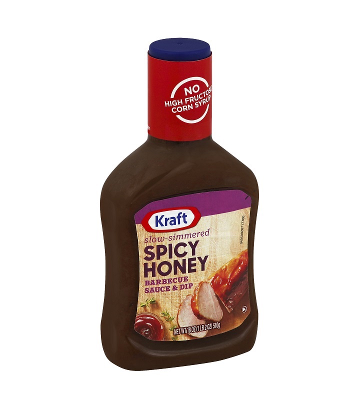 Kraft spicy honey bbq 18oz