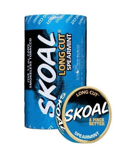 Skoal lc sprmnt 5ct 1.2 oz