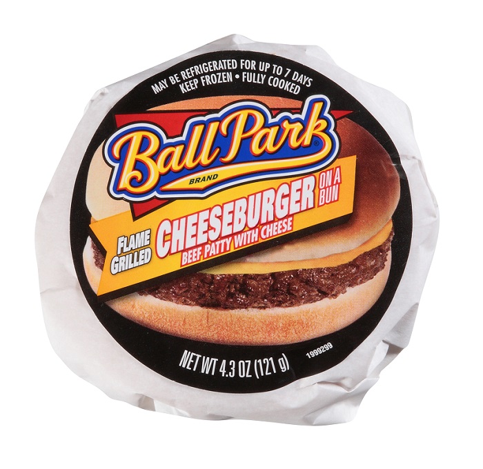 Ballpark beef grilled cheeseburger 4.3oz