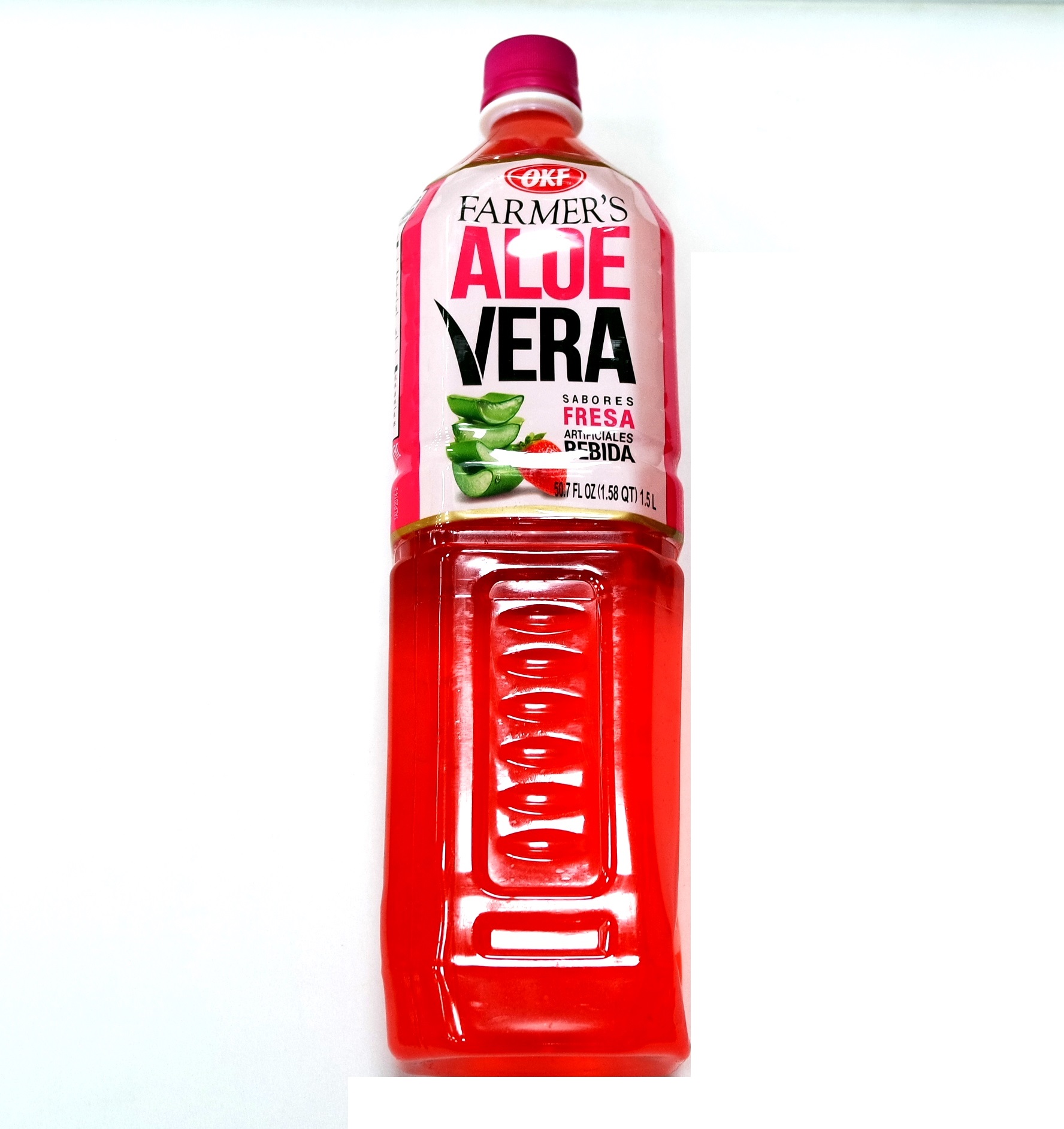 Okf aloe drink strawberry 12ct 1.5l