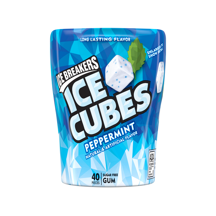 Ice breaker peppermnt ice cubes btl 6ct 3.24oz