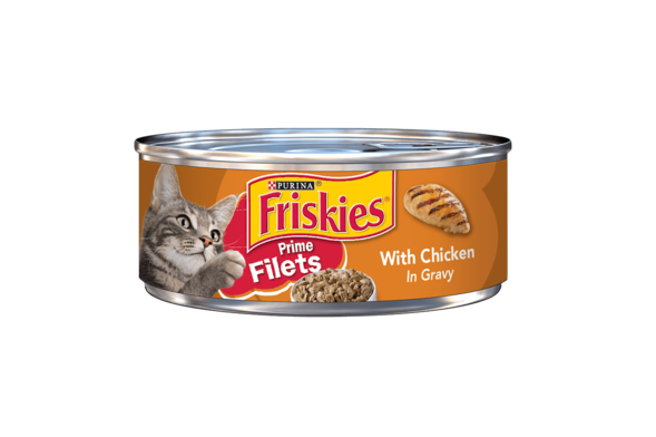 Friskies prime fillets with chicken gravy 5.5oz