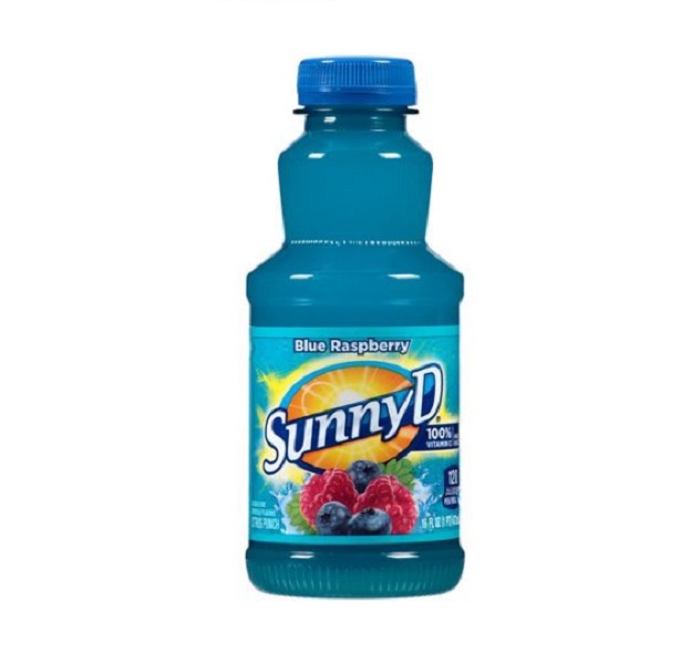 Sunny d blue raspberry 12ct 16oz